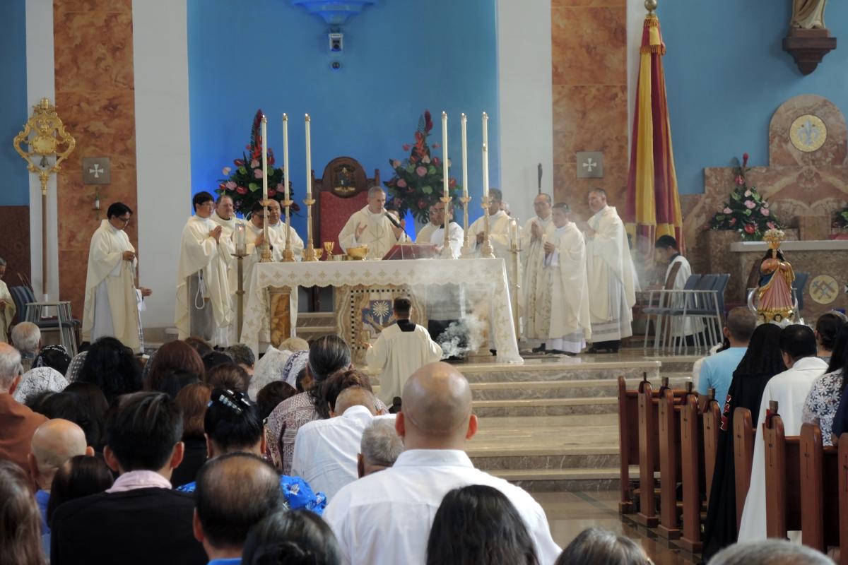 Feasts, processions and honoring Guam's patroness Santa Marian Kamalen ...