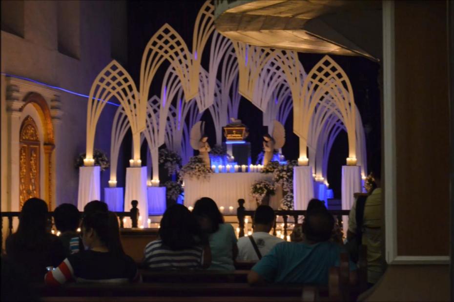 Barasoain Church/Our Lady of Mt. Carmel Parish in Malolos, Bulacan on Holy Thursday, April 2, 2015.